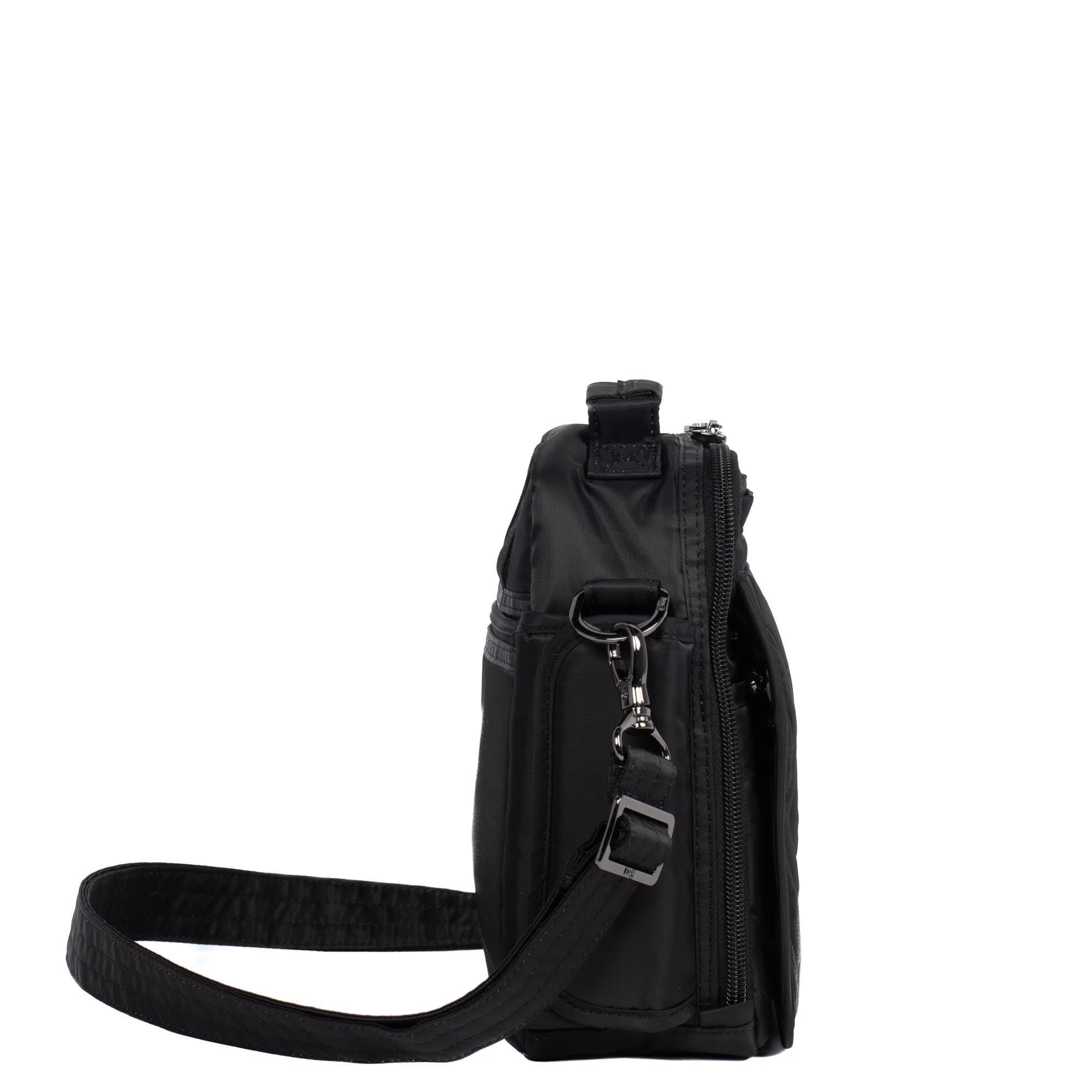 Flapper SE Convertible Crossbody Bag - BLACK - FlapperSE_Black_03